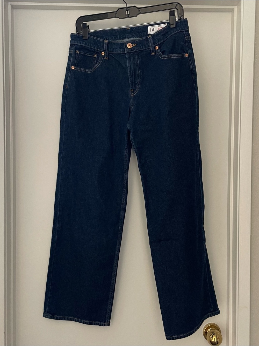 GAP Women's Dark Indigo 90s Loose Low Rise Jeans